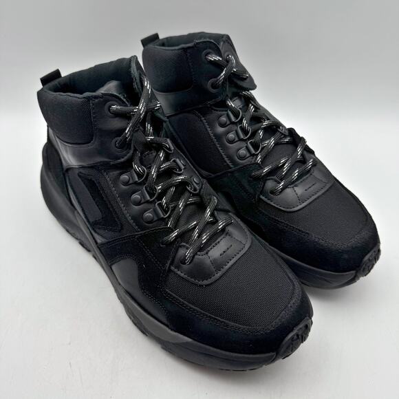 SAS Mens Hi Country-Y Hiking Boots 9 M Black Cast Iron Lace Up Lightweight NIB - Picture 6 of 13